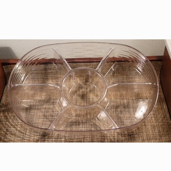 Longaberger 1999 Generosity Basket Top Divided Plastic Protector Item #49727 - Picture 1 of 9